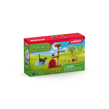 Schleich Playtime for cute cats - Little Pickles Toy Store
