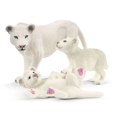 Schleich Lion mother with cubs - Little Pickles Toy Store