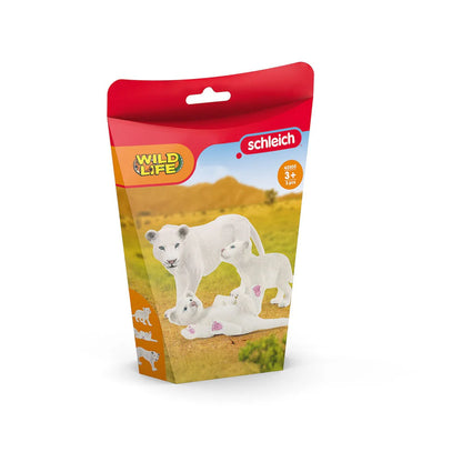 Schleich Lion mother with cubs - Little Pickles Toy Store