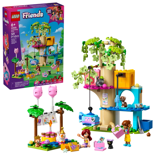 LEGO Friends Cat Birthday Party #42666
