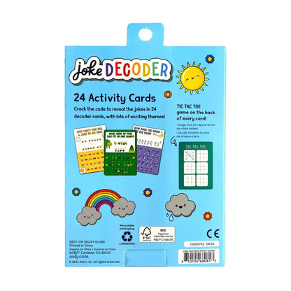 Ooly Joke Decoder Activity Cards - Set of 24 - Little Pickles Toy Store