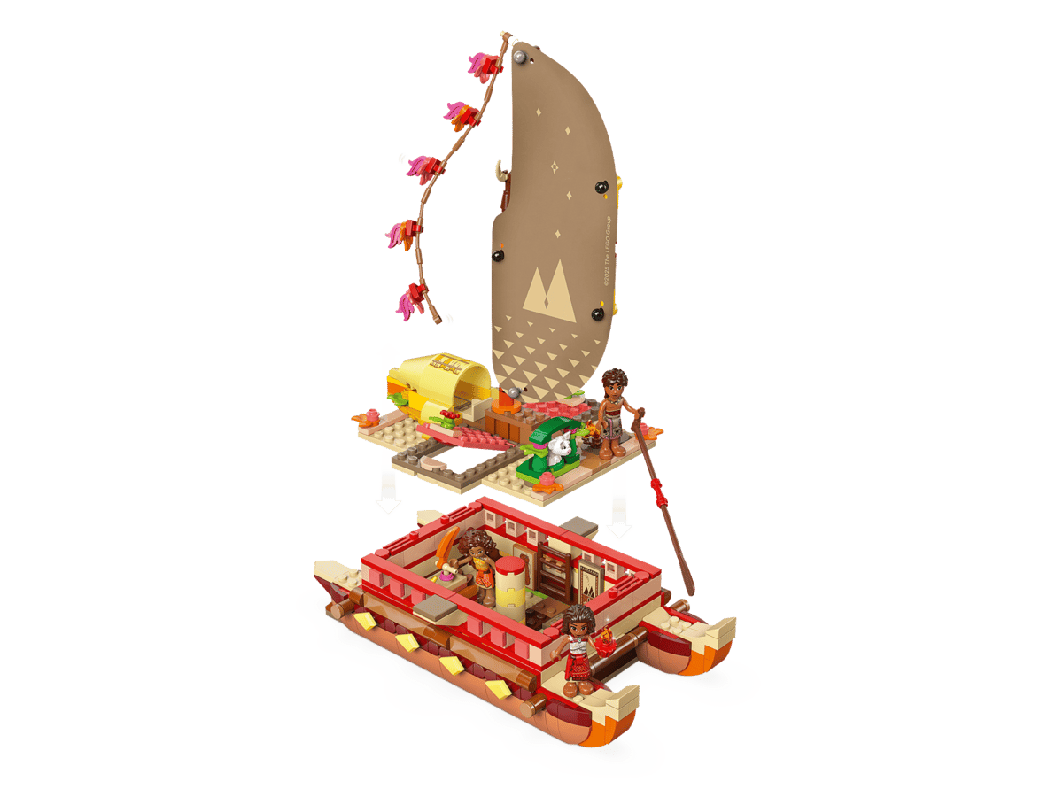 LEGO Disney: Moana's Adventure Canoe # 43270