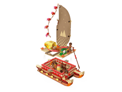 LEGO Disney: Moana's Adventure Canoe # 43270