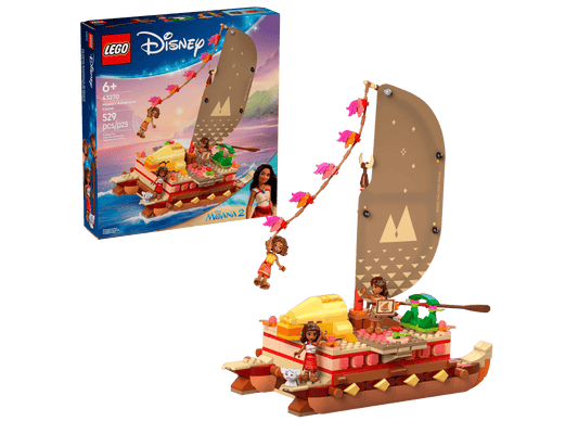 LEGO Disney: Moana's Adventure Canoe # 43270