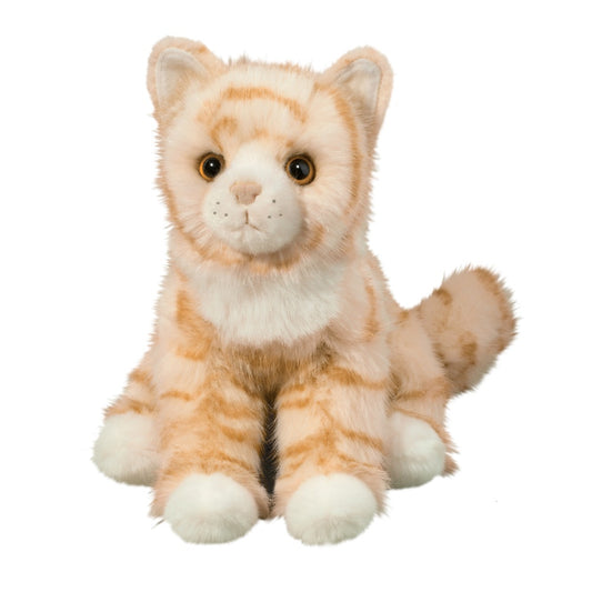 Adele Orange Stripe Cat Plush Cuddle Doll