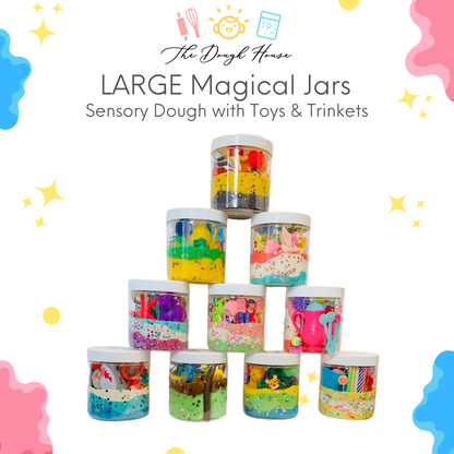 The Dough House Large Magical Jars - Little Pickles Toy Store
