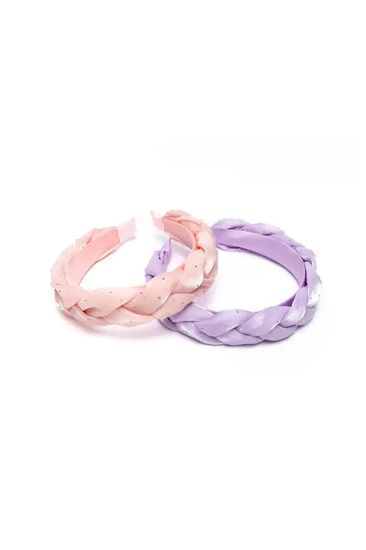 Plush Braid Headband, Assorted