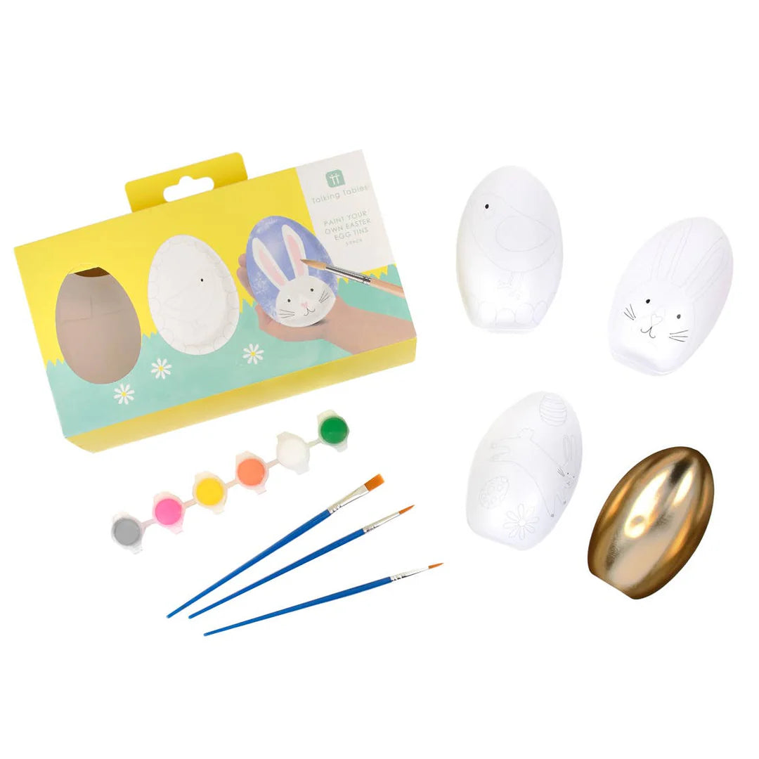 Paint Your Own Easter Egg Tins Kit