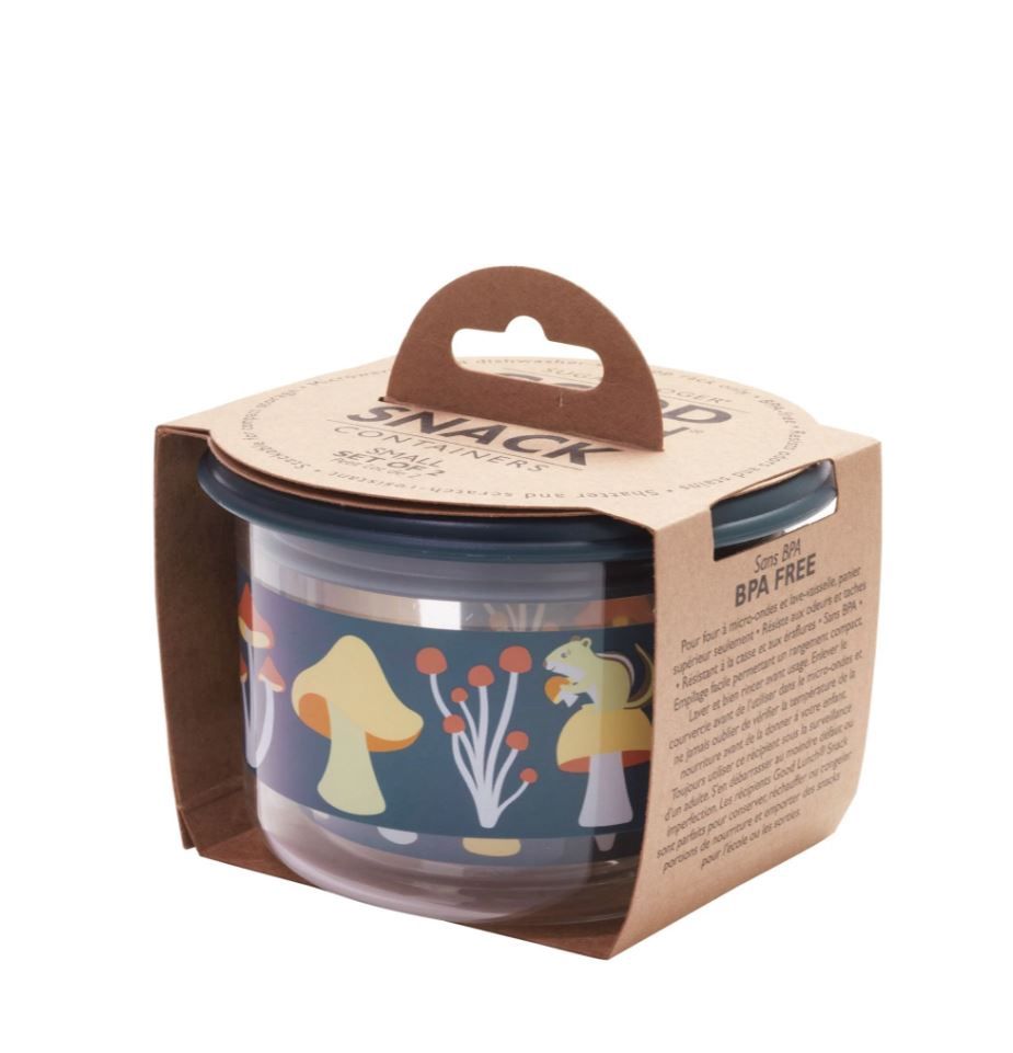 Good Lunch Snack Container (Small) Mushroom