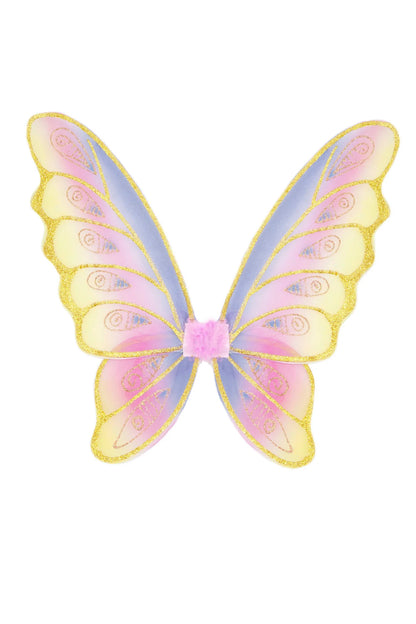Glitter Rainbow Wings. Multi/Fuchsia - Little Pickles Toy Store