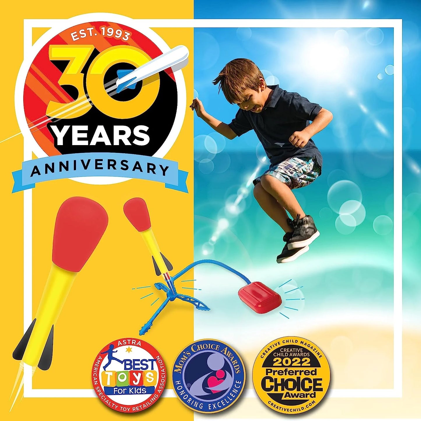 Ultra Stomp Rocket - 6pk