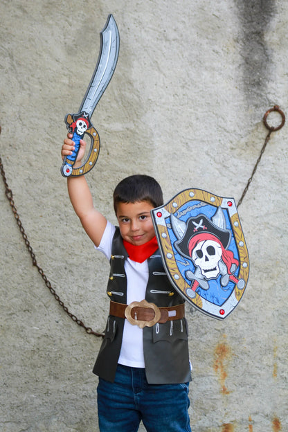 Captain Skully Pirate EVA Shield - Little Pickles Toy Store