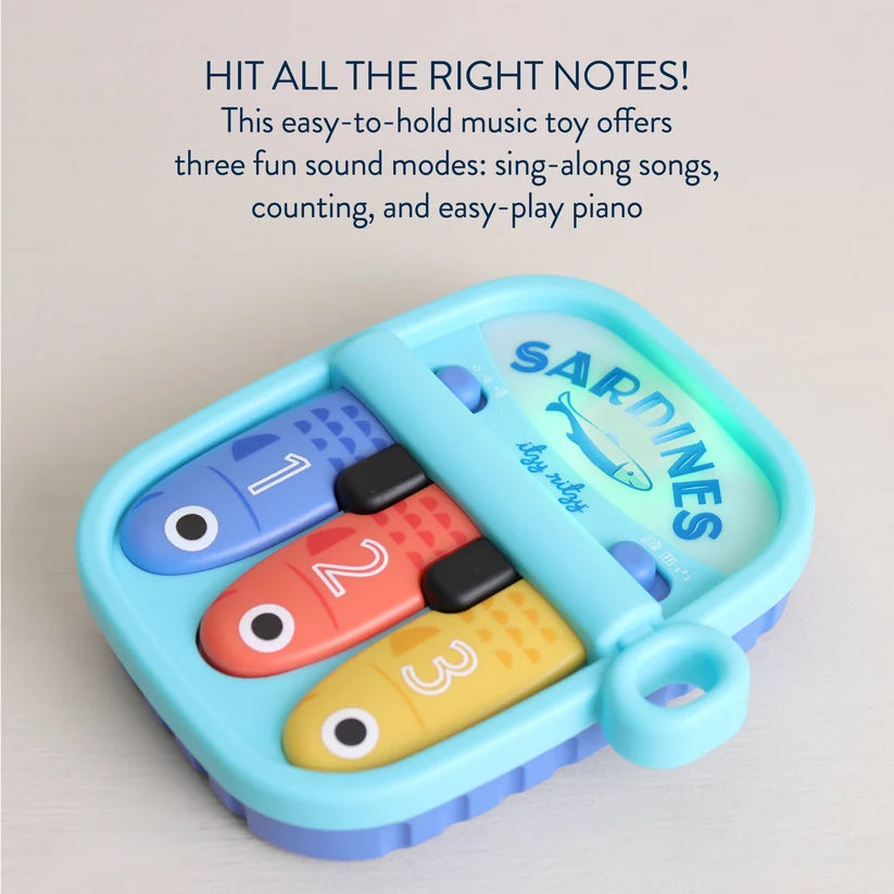 Baby Tunes Sardines - Light Up Interactive Piano Toy