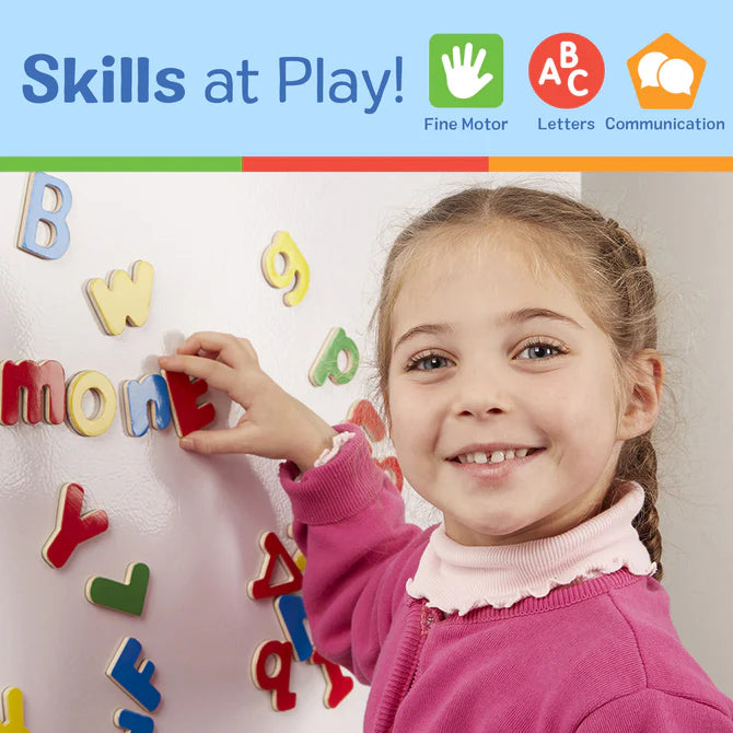 Wooden Alphabet Magnets