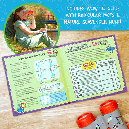 Wow In The World Kids Binoculars & Nature Explorer Kit