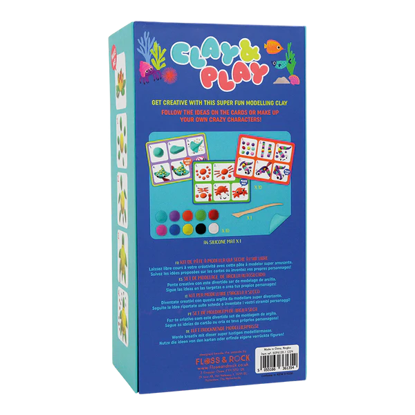 Clay & Play Ocean - Air Dry Clay Modelling Kit
