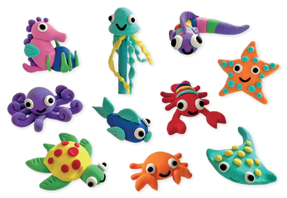 Clay & Play Ocean - Air Dry Clay Modelling Kit
