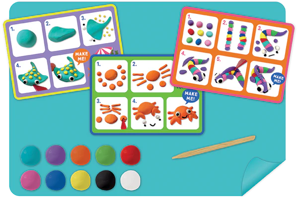 Clay & Play Ocean - Air Dry Clay Modelling Kit