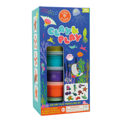Clay & Play Ocean - Air Dry Clay Modelling Kit