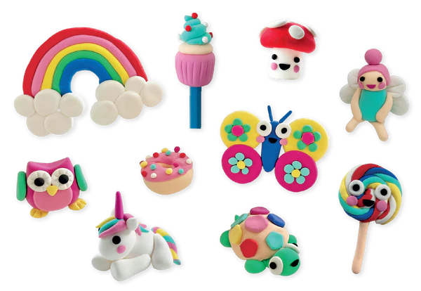 Clay & Play Rainbow Fairy - Air Dry Clay Modellign Kit