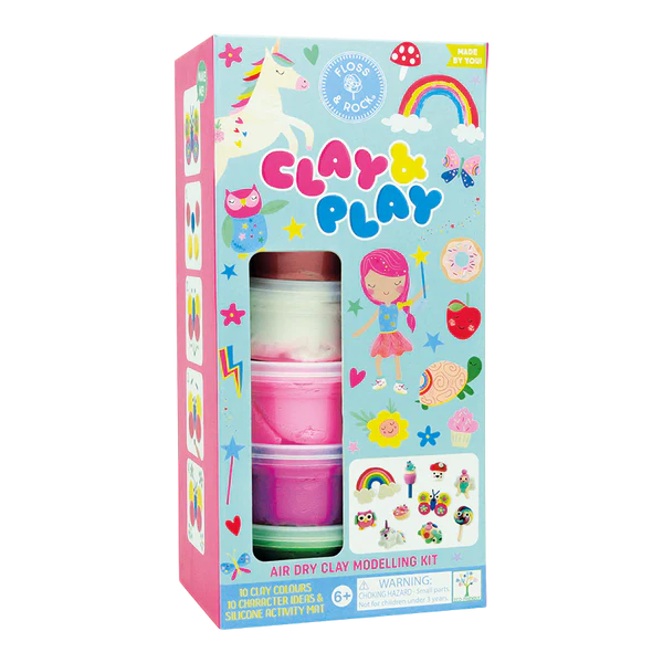 Clay & Play Rainbow Fairy - Air Dry Clay Modellign Kit
