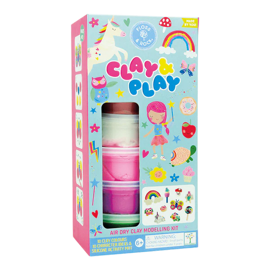 Clay & Play Rainbow Fairy - Air Dry Clay Modellign Kit