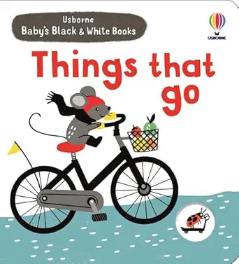 Baby's Black and White Books - Things that go