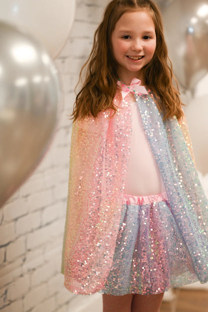 Ombre Sequins Cape - Little Pickles Toy Store
