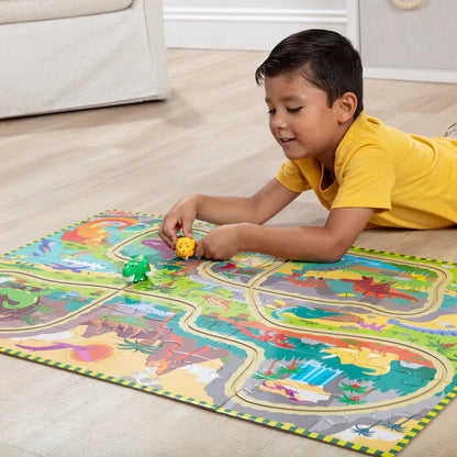 Tracks Floor Puzzle - Dinosaur Chase