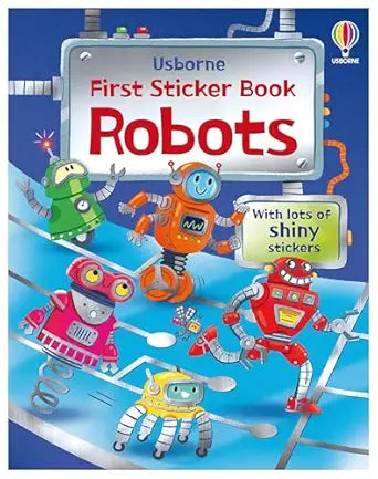 First Sticker Book Robots