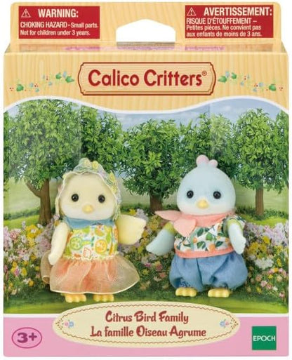 Calico Critters Citrus Bird Family