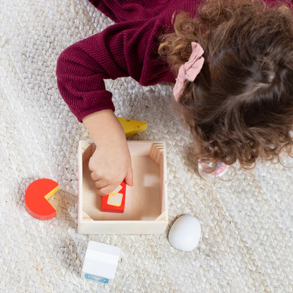 Wooden Food Groups Play Set -  Dairy