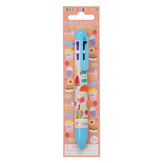 Six Color Pen - Sweet Treats