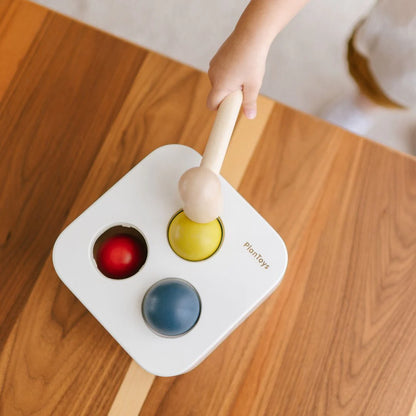 Plan Toys Punch & Drop Bin - Little Pickles Toy Store