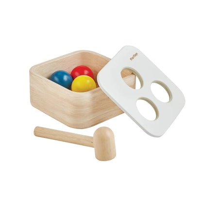 Plan Toys Punch & Drop Bin - Little Pickles Toy Store