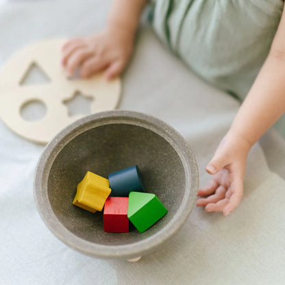 Plan Toys Shape Sorting Bowl - Little Pickles Toy Store