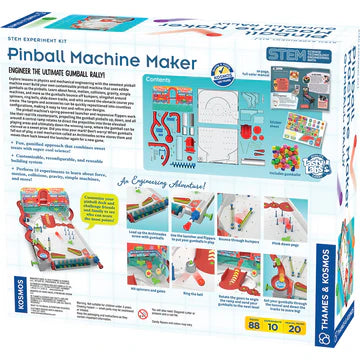 Pinball Machine Maker - Gumball Rally - Little Pickles Toy Store