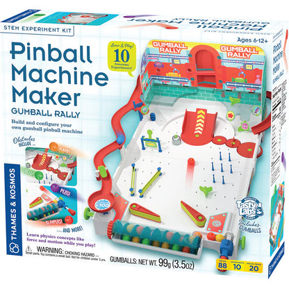 Pinball Machine Maker - Gumball Rally - Little Pickles Toy Store