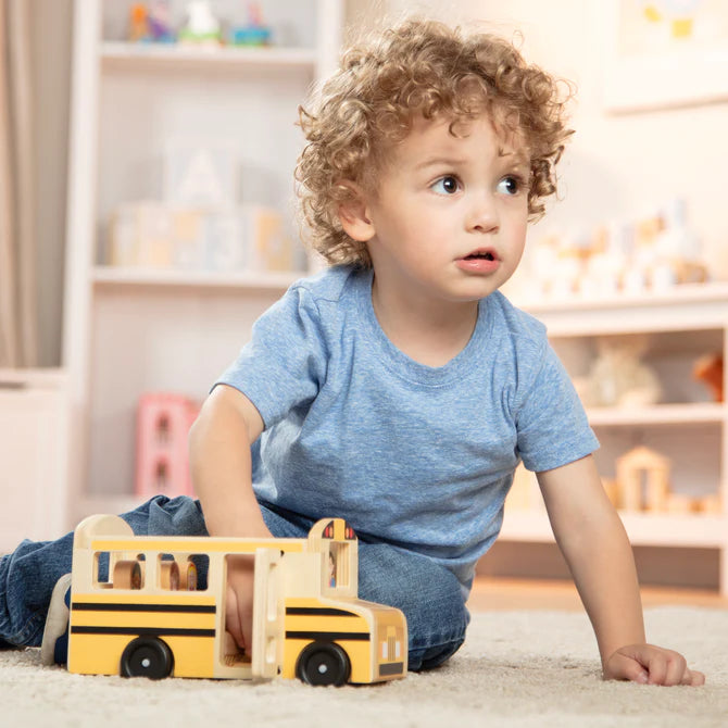 Wooden Toy - School Bus