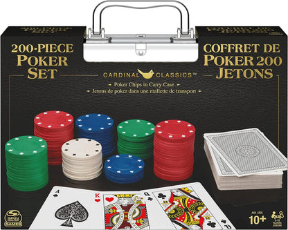 Cardinal Classics 200-Piece Poker Set - Little Pickles Toy Store