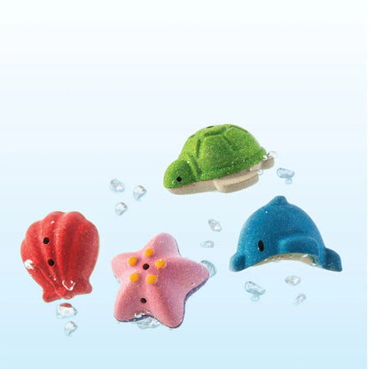 Plan Toys Sea Life Bath Set - Little Pickles Toy Store