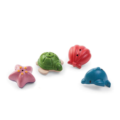 Plan Toys Sea Life Bath Set - Little Pickles Toy Store