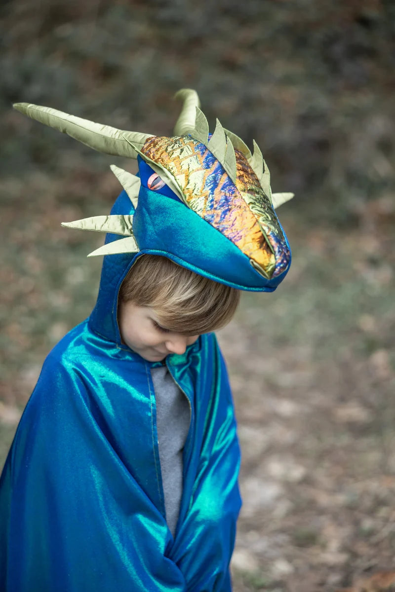 Emerald The Metallic Dragon Cape, Size 3-4