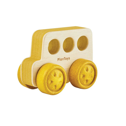 Plan Toys Timber Trail Bus - Little Pickles Toy Store