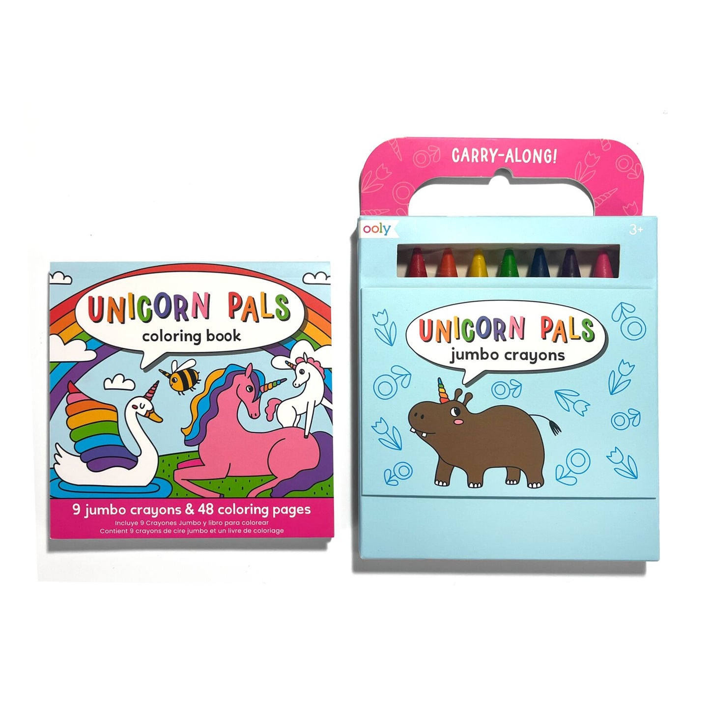 Carry-Along Crayons & Coloring Book Kit