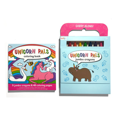 Carry-Along Crayons & Coloring Book Kit