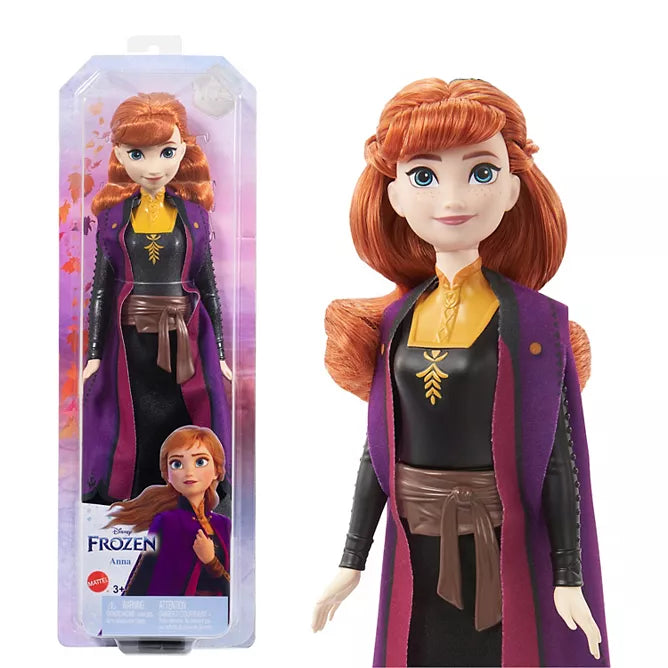 Disney Frozen Anna Doll, Blue or Black Dress