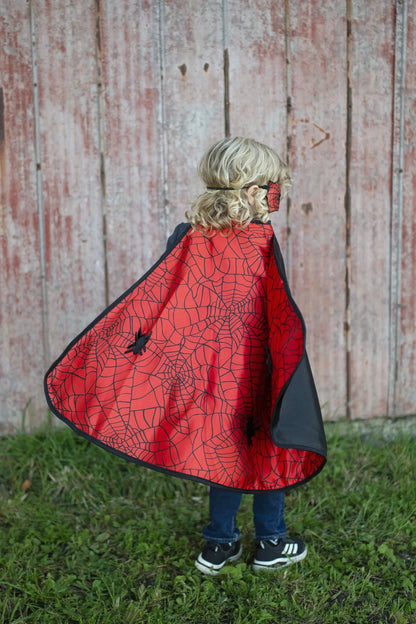 Reversible Spider/Bat Cape & Mask - Little Pickles Toy Store