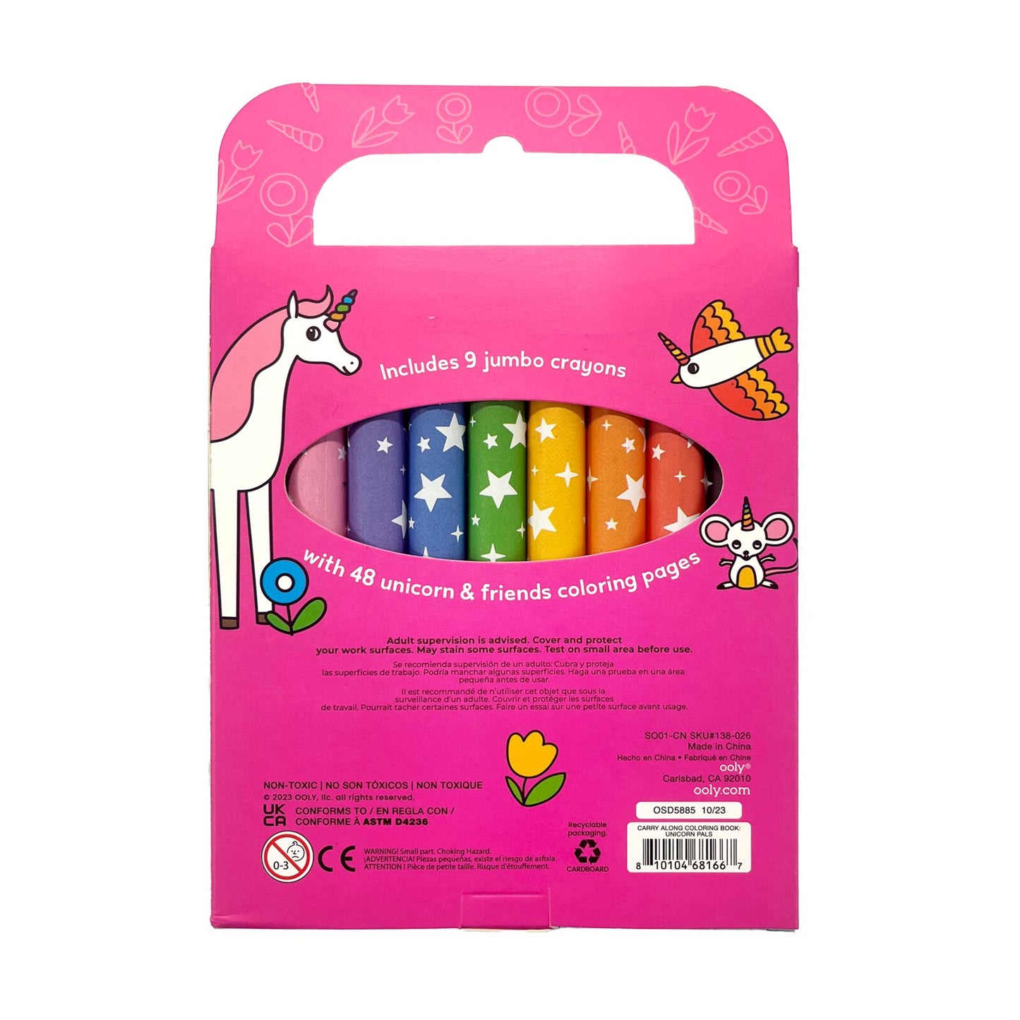 Carry-Along Crayons & Coloring Book Kit