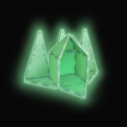 Magna-Tiles Glow 16-Piece Set - Little Pickles Toy Store